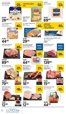 akční leták Tesco 4.11.2020-10.11.2020