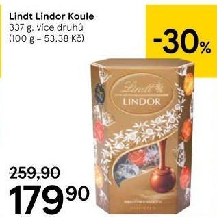 Bonboniéra Pralinky Lindor Lindt