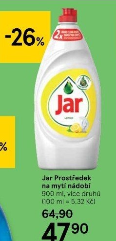 Prostředek na nádobí Jar