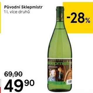 Víno Původní Sklepmistr ČVZ