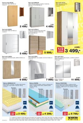 akční leták Sconto nábytek 6.11.2020-26.11.2020