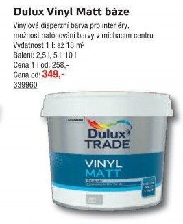Barva Vinyl Dulux Trade