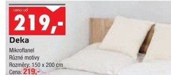 Deka mikroflanelová