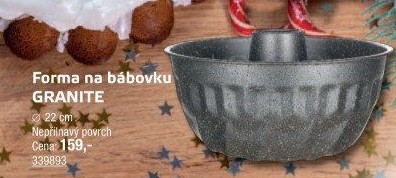 Forma na bábovku Granite Banquet