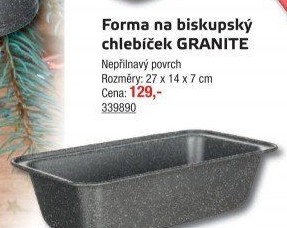Forma na biskupský chlebíček Granite Banquet