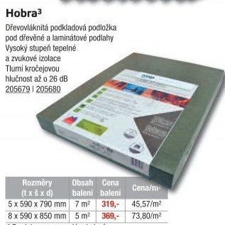 Izolační podložka Hobra Asko