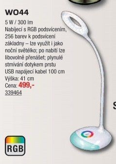 LED stolní lampička W044 Solight