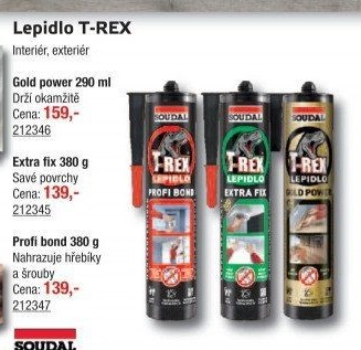 Lepidlo Extra Fix T-Rex Soudal