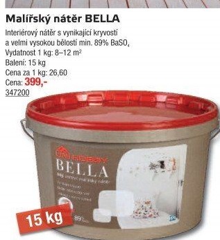 Malířský nátěr Bella Uni Hobby