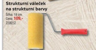 Malířský váleček strukturální