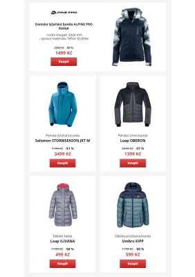 akční leták Sportisimo 6.11.2020-11.11.2020