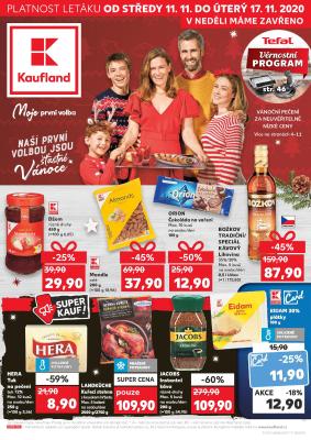 akční leták Kaufland 11.11.2020-17.11.2020