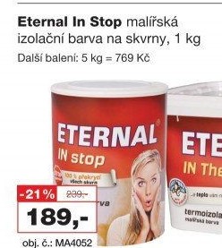 Izolační nátěr In Stop Eternal