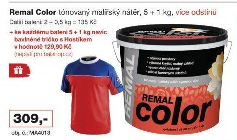 Malířský nátěr Color Remal