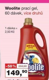 Prací gel Woolite