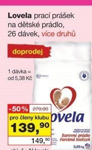 Prací prášek Lovela