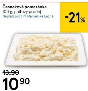 Česneková pomazánka
