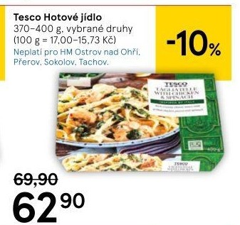 Hotová jídla Tesco