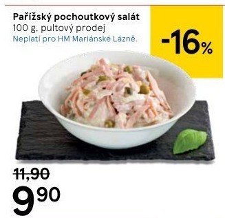 Pařížský pochoutkový salát
