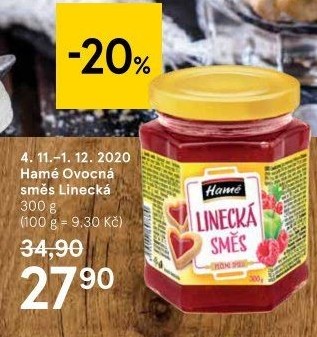 Směs ovocná linecká Hamé