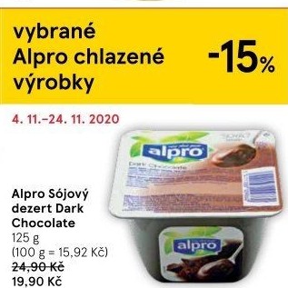 Sójový dezert Alpro Soya