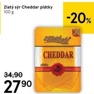 Sýr Cheddar Zlatý sýr