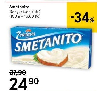 Sýr tavený Smetanito Želetava