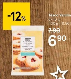 Vanilínový cukr Tesco