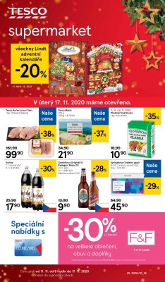akční leták Tesco 11.11.2020-17.11.2020
