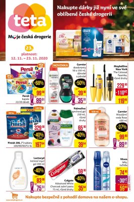 akční leták Teta drogerie 12.11.2020-23.11.2020