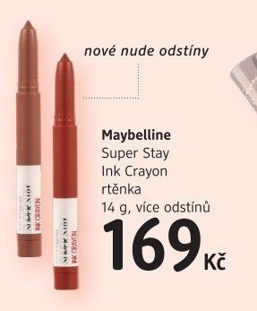Rtěnka Super Stay Ink Crayon Maybelline