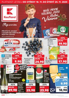 akční leták Kaufland 18.11.2020-24.11.2020