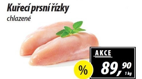 Kuřecí prsní řízky