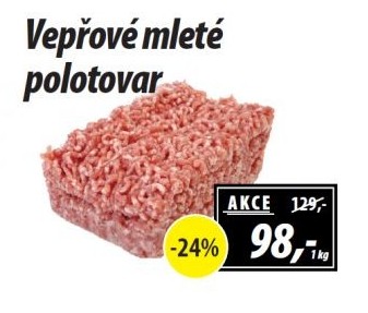 Maso mleté vepřové