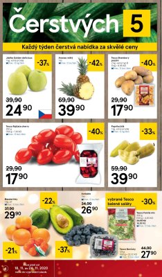 akční leták Tesco 18.11.2020-24.11.2020