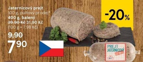 Jitrnicový prejt Masna Studená