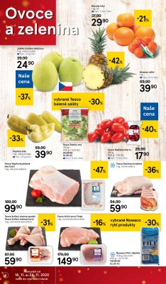 akční leták Tesco 18.11.2020-24.11.2020
