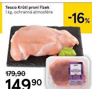 Krůtí prsní řízky Tesco