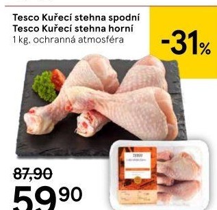 Kuřecí stehna Tesco