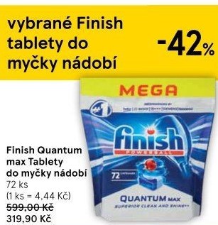 Tablety do myčky Quantum Finish
