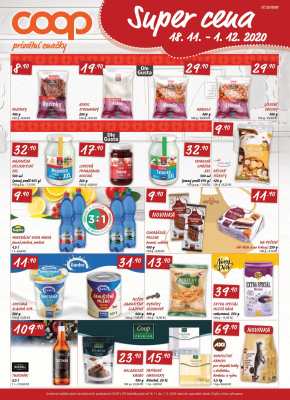 akční leták COOP 18.11.2020-24.11.2020