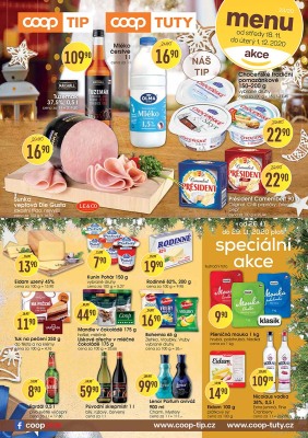 akční leták COOP 18.11.2020-1.12.2020