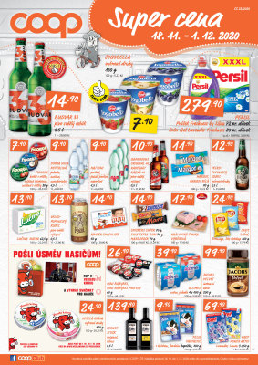 akční leták COOP 18.11.2020-1.12.2020