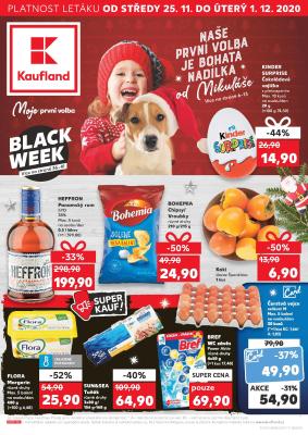 akční leták Kaufland 25.11.2020-1.12.2020