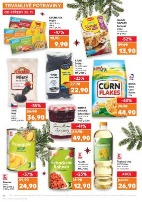 akční leták Kaufland 25.11.2020-1.12.2020