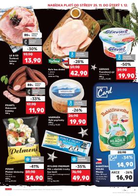 akční leták Kaufland 25.11.2020-1.12.2020