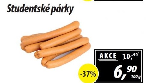 Párky studentské