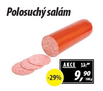 Polosuchý salám