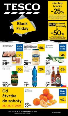 akční leták Tesco 25.11.2020-1.12.2020