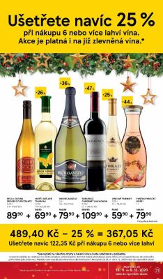akční leták Tesco 25.11.2020-1.12.2020